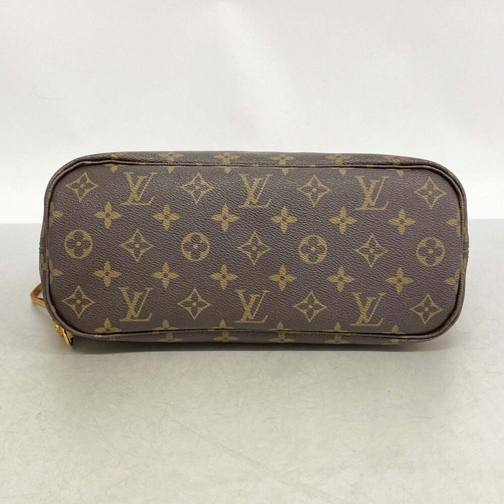 LOUIS VUITTON Brown Monogram Neverfull PM Tote Bag - Picture 3 of 12